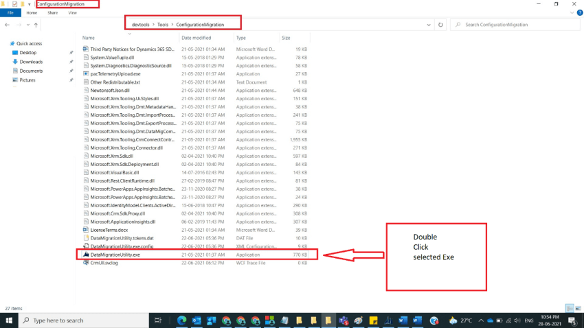Prepare Dynamics D365 CRM Data File using Data Migration Utility